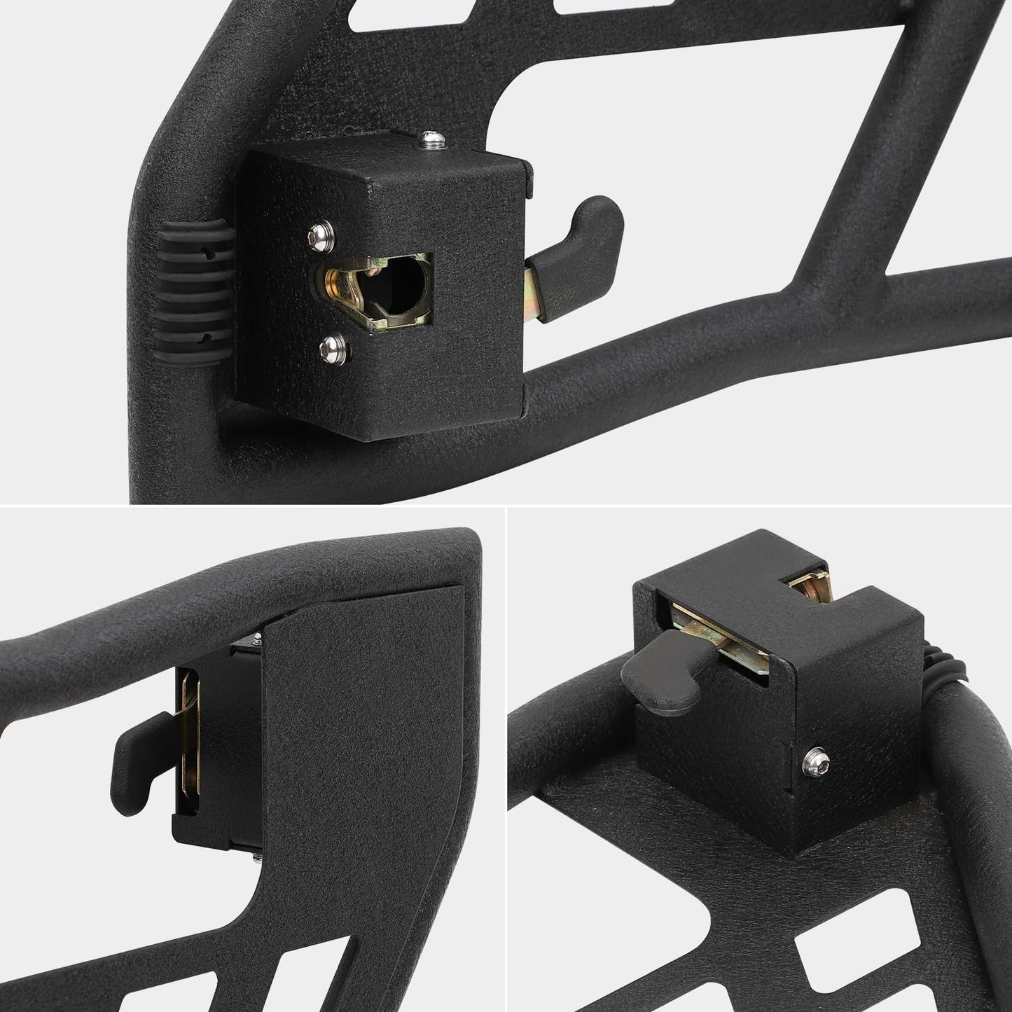 Off Road Safari Tubular Doors Compatible with 2018-2023 Wrangler JL 4 Door �� Set of 4 Fat Tube Half Doors for Adventure