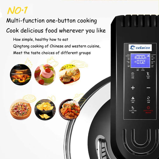 L.HPT Air Fryer Halogen Oven