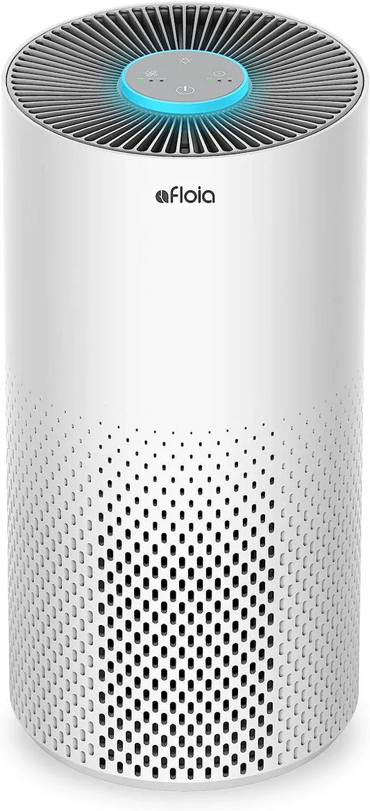 Afloia Air Purifiers for Home Large Room Up to 1076 Ft虏, H13 True HEPA Air Purifiers for Bedroom
