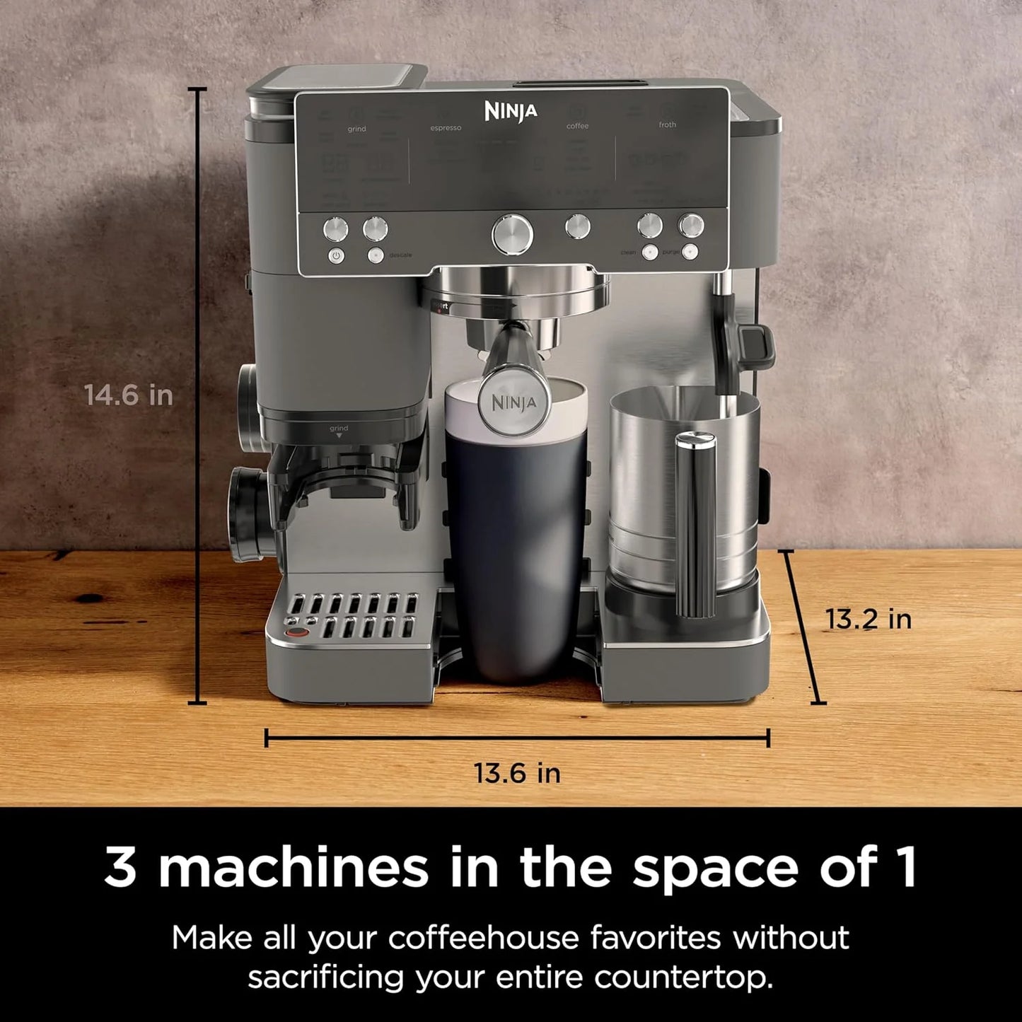 NINJA Espresso Machine & Drip Coffee Maker – Luxe Café ES601